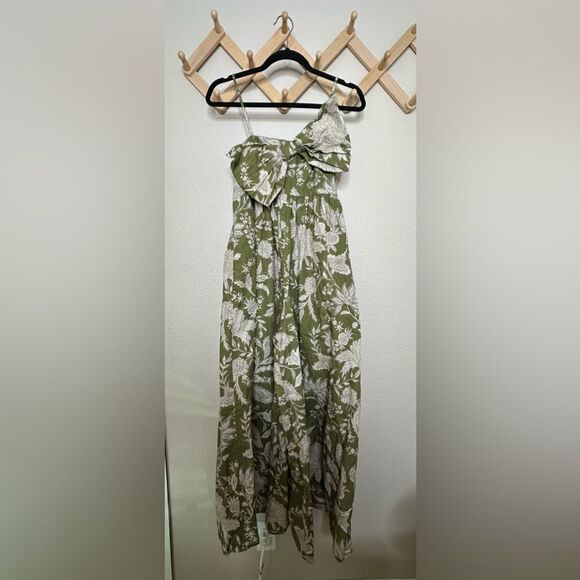 Anthropologie x HUTCH Poplin Bow Jumpsuit, size XS - Picture 2 of 10